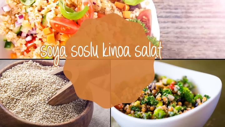 Diyetkolik yapan lezzetler: Soya Soslu Kinoa Salata