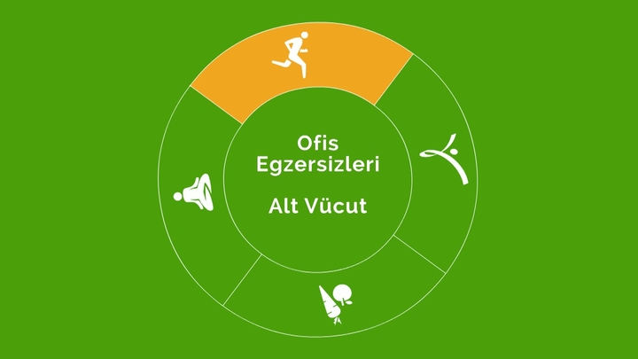 Ofis Egzersizleri: Alt vücut