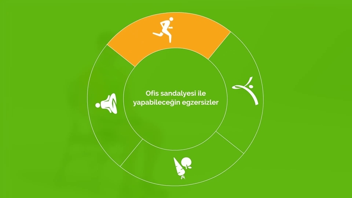 Ofis sandalyesi ile yapabileceğin egzersizler