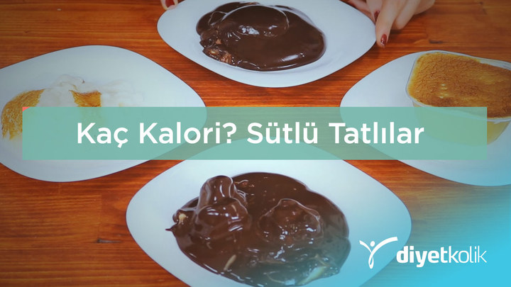 Kaç Kalori: Sütlü Tatlılar