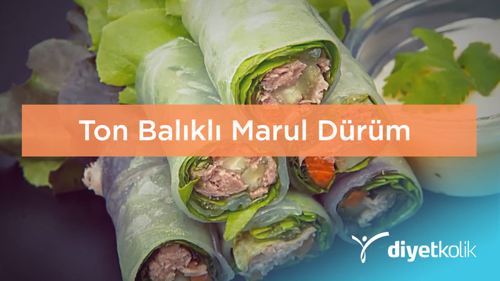 Ton Balıklı Marul Dürüm