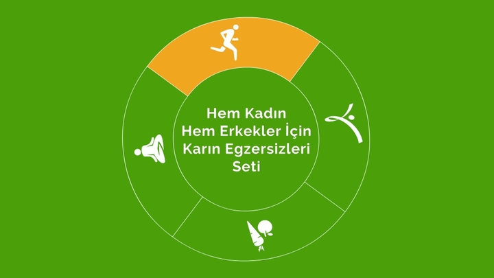Hem kadın hem erkekler için karın egzersizleri