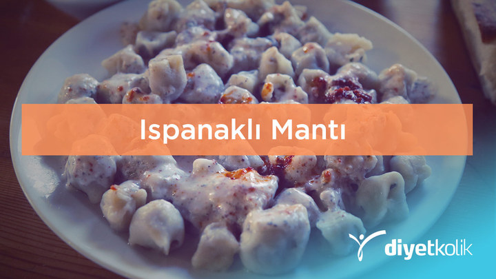 Tam Buğday Unlu Ispanaklı Mantı